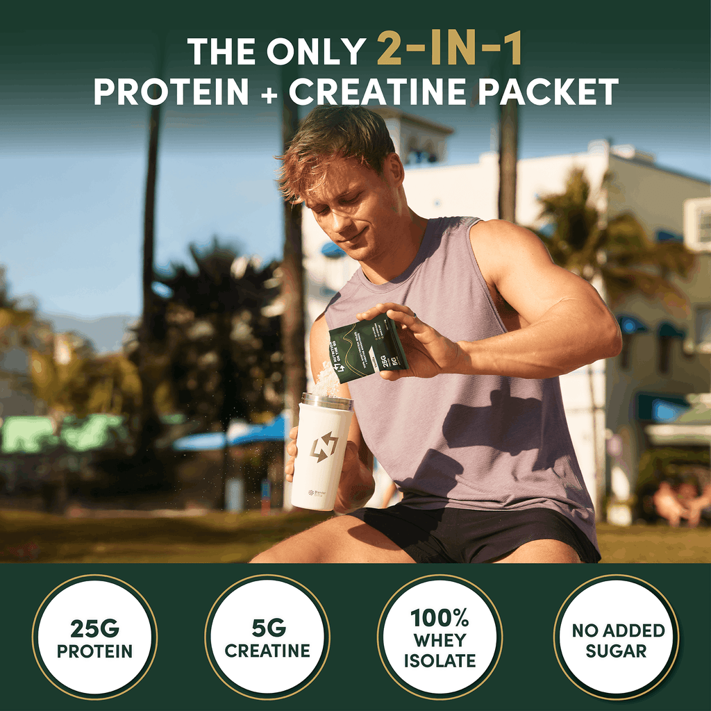 Whey Protein Isolate with Creatine | Single-Serve Packets