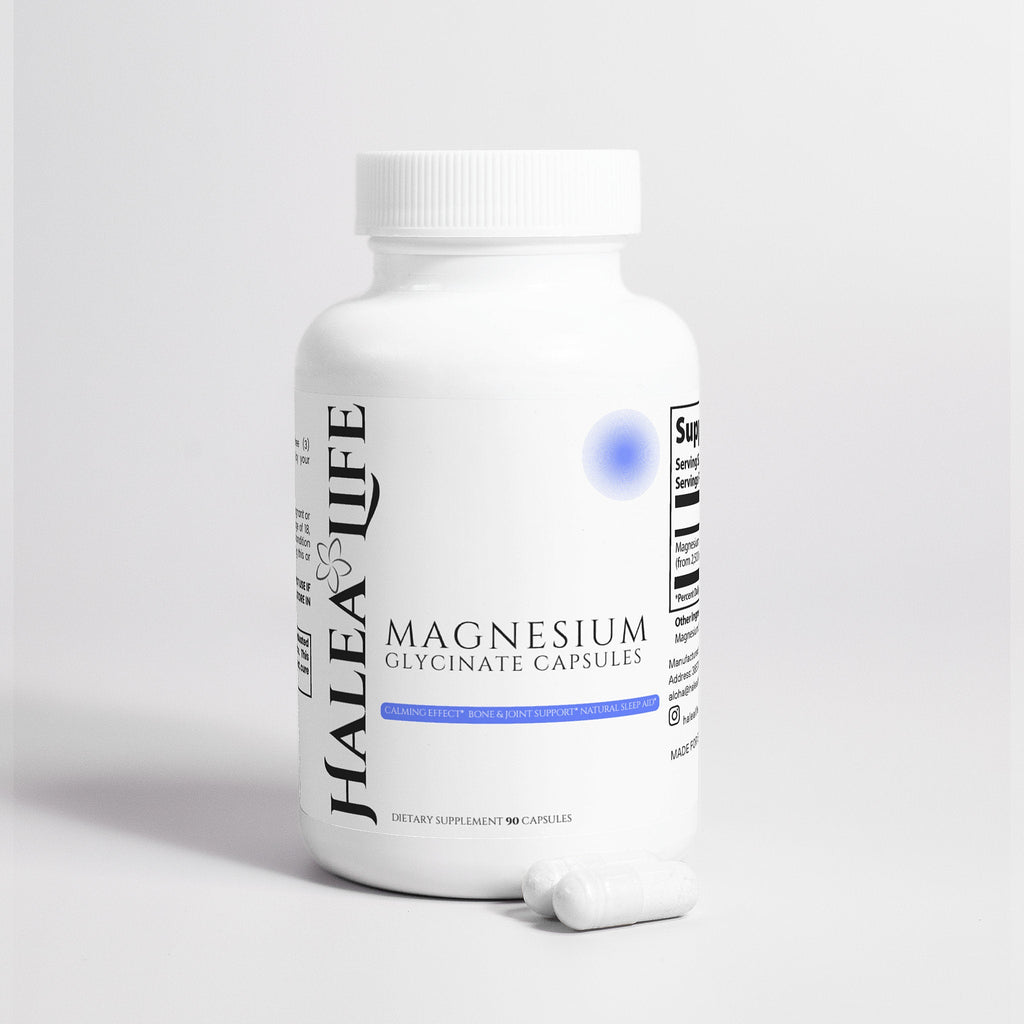 Magnesium Glycinate 2500mg | Sleep & Muscle Support Capsules
