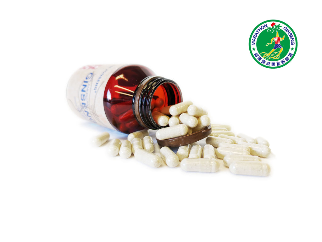 620-100 Dr Jonseng 100%  American Ginseng Capsules - 50g (100 Count)