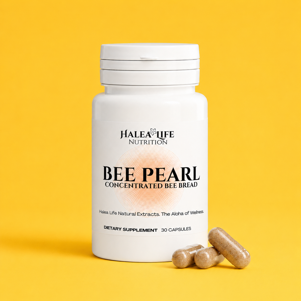 Bee Pearl Bee Bread Capsules with Vitamin C