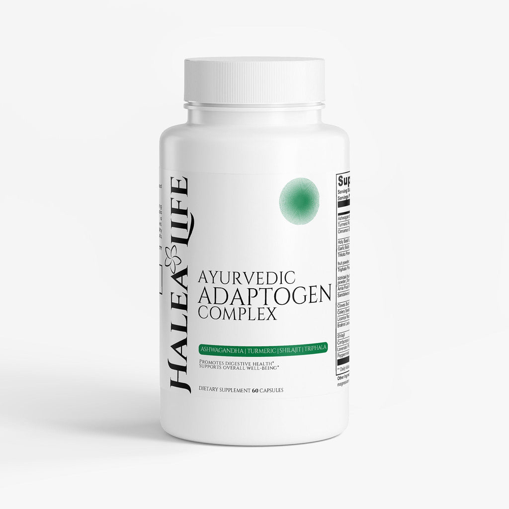 Ayurvedic Adaptogen Complex – Ashwagandha, Shilajit & Triphala