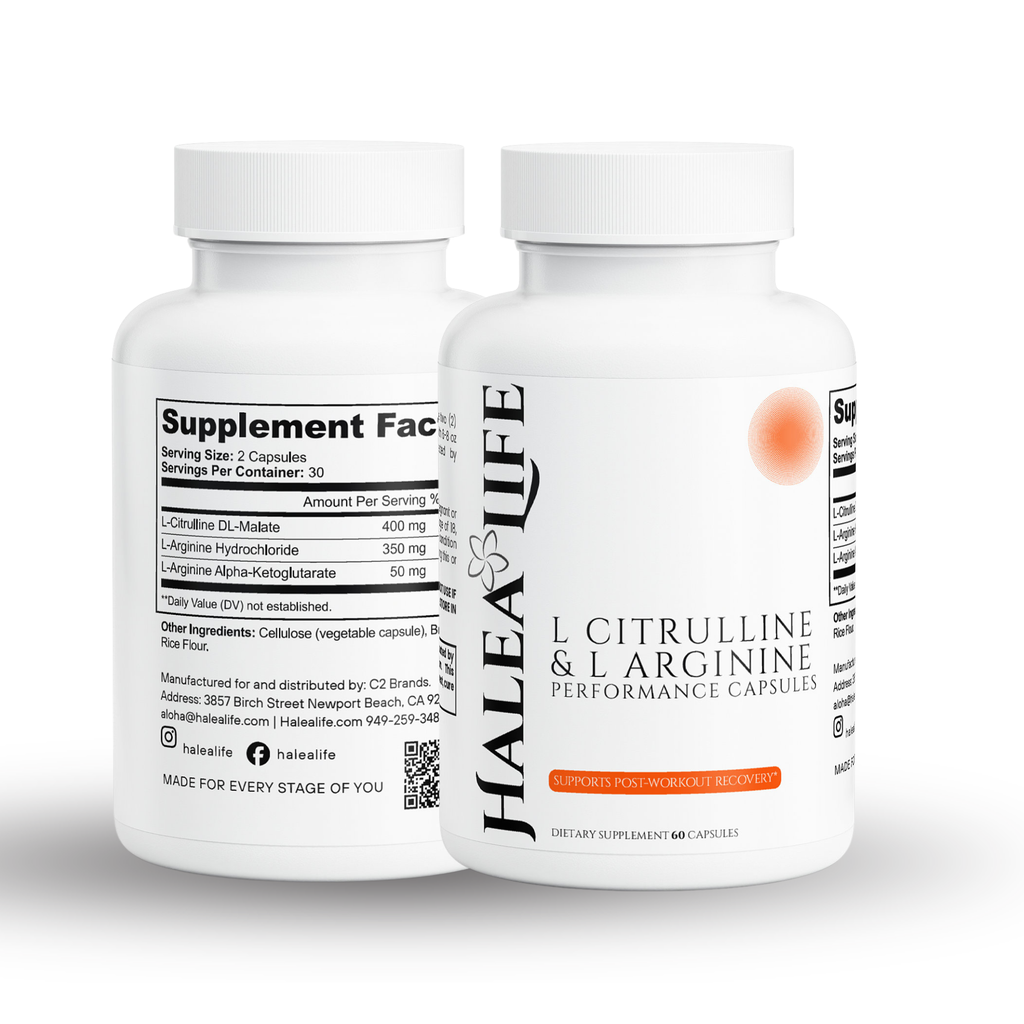 L Citrulline and L Arginine