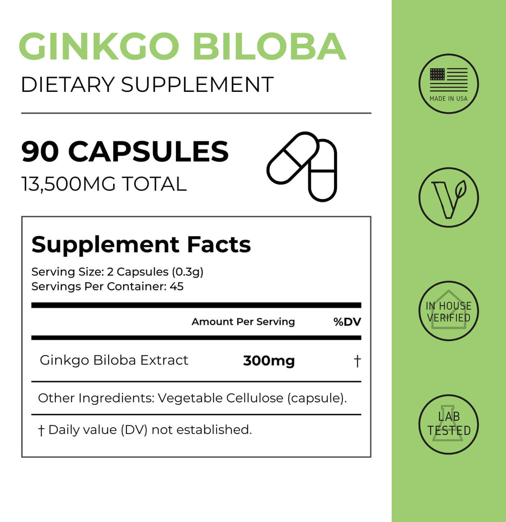 Ginkgo Biloba Capsules