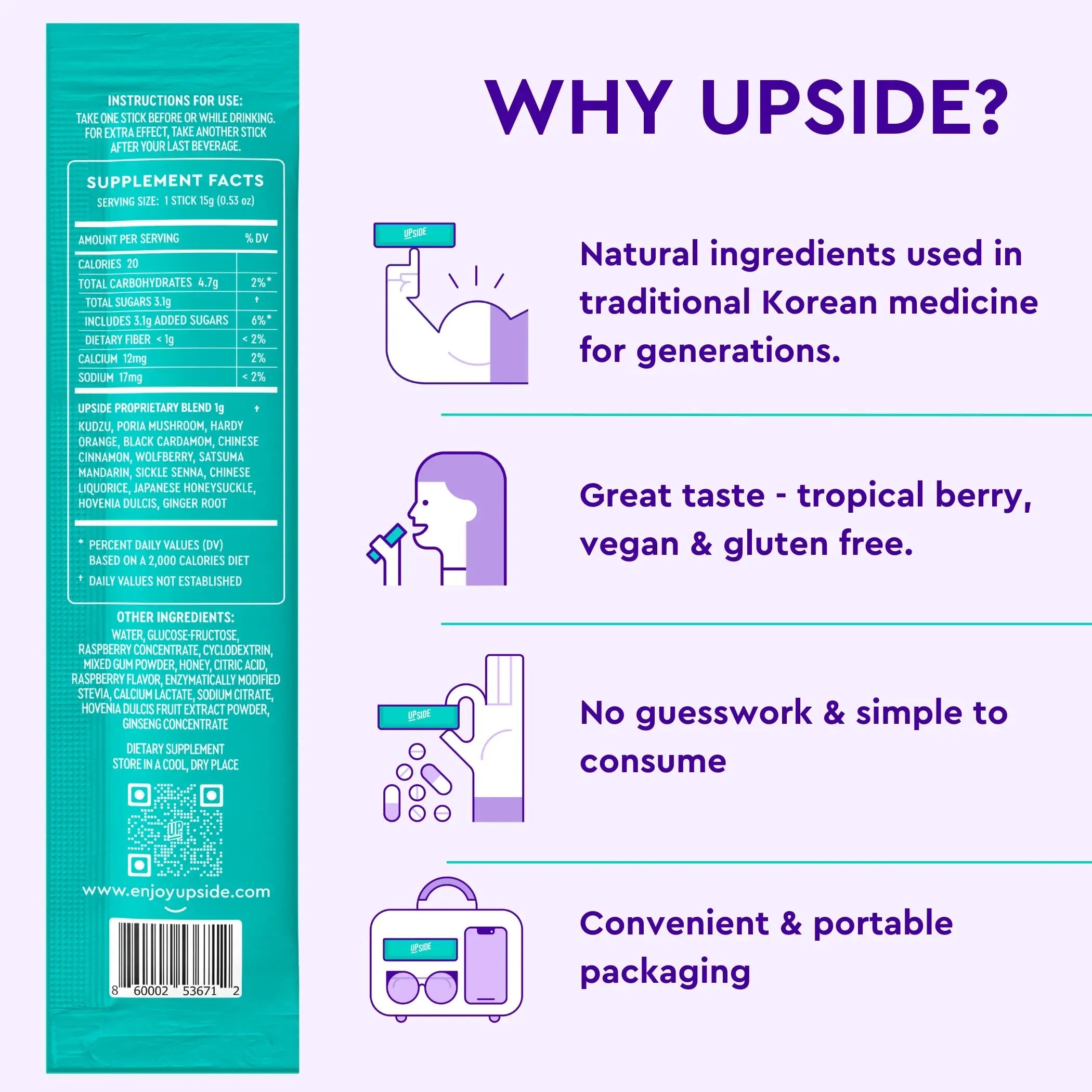 Upside Hangover Jelly Sticks | Box Set (10-Pack)